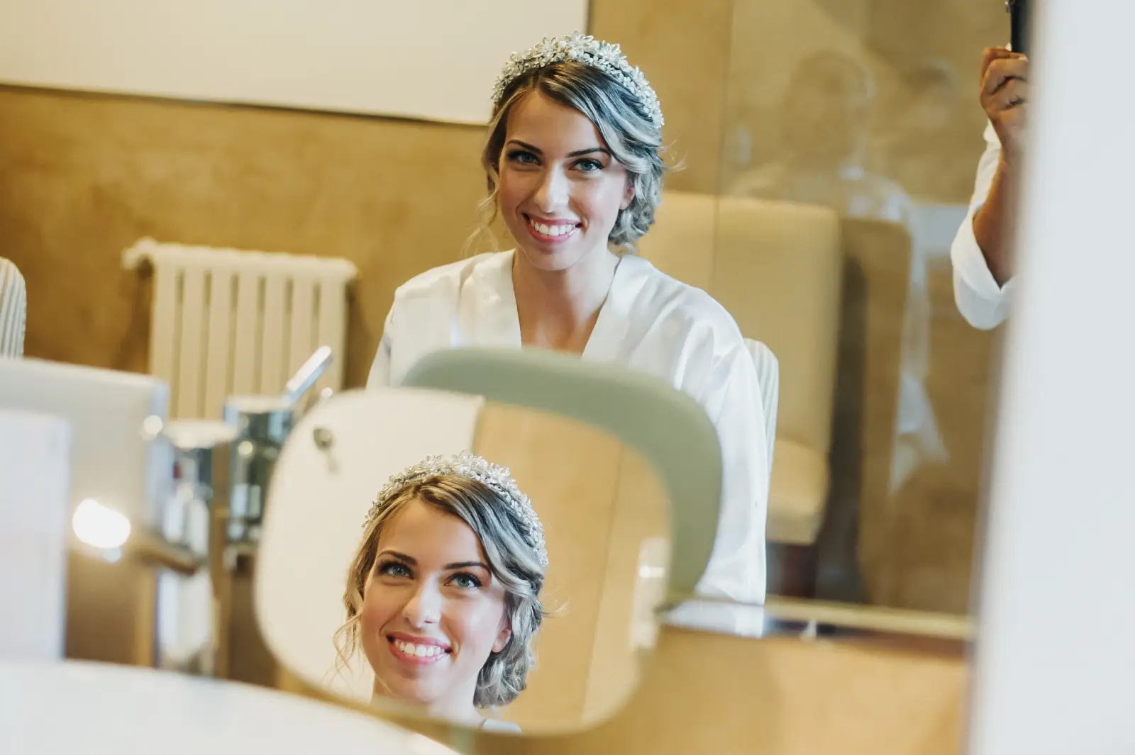 bride at dentist in brisbane