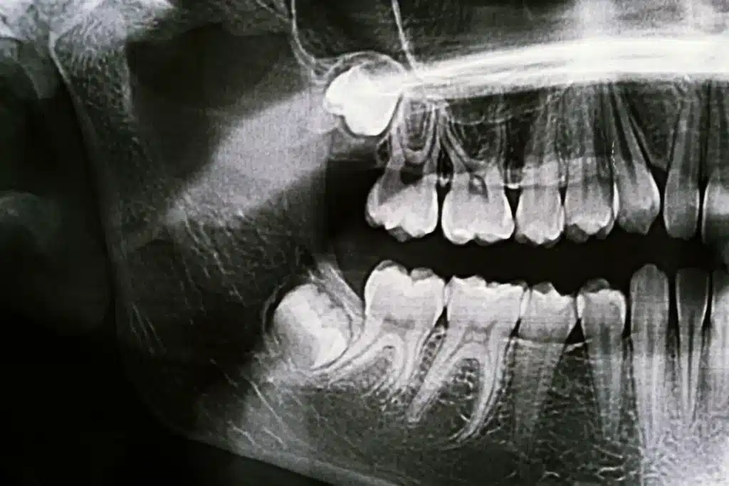 wisdom tooth xray