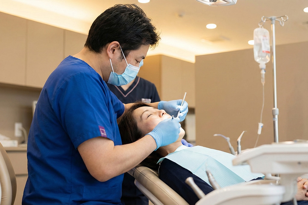 iv sedation with dental nook