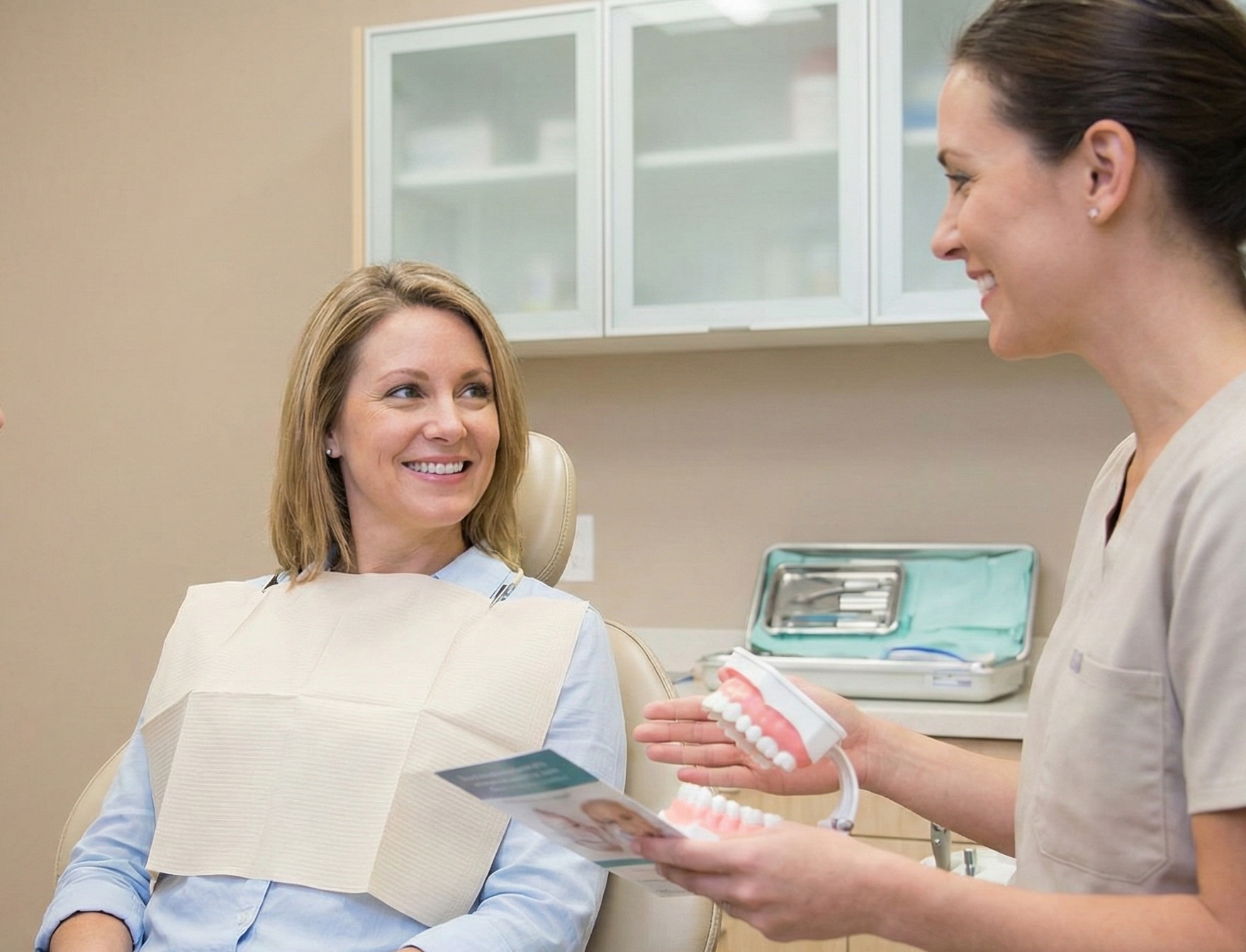 take care after recontouring