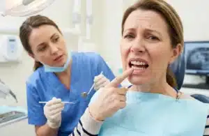 dental bridges causing issue to patient