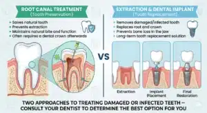rct vs extraction