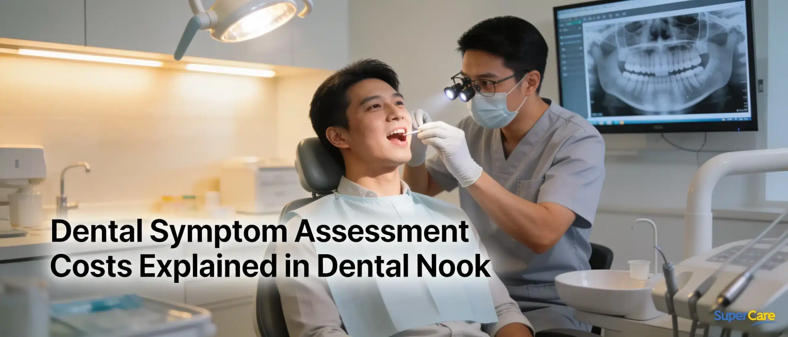 A dental check-up at Dental Nook involves a review of medical and dental history