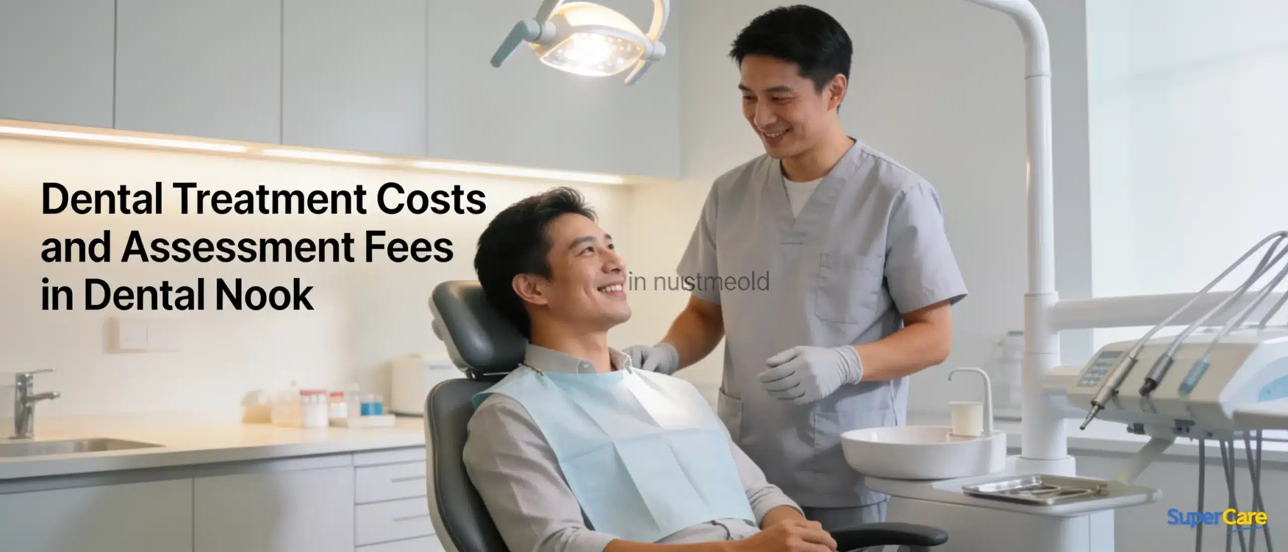Dental Nook offers a New Patient Special that includes a comprehensive exam and dental X-rays