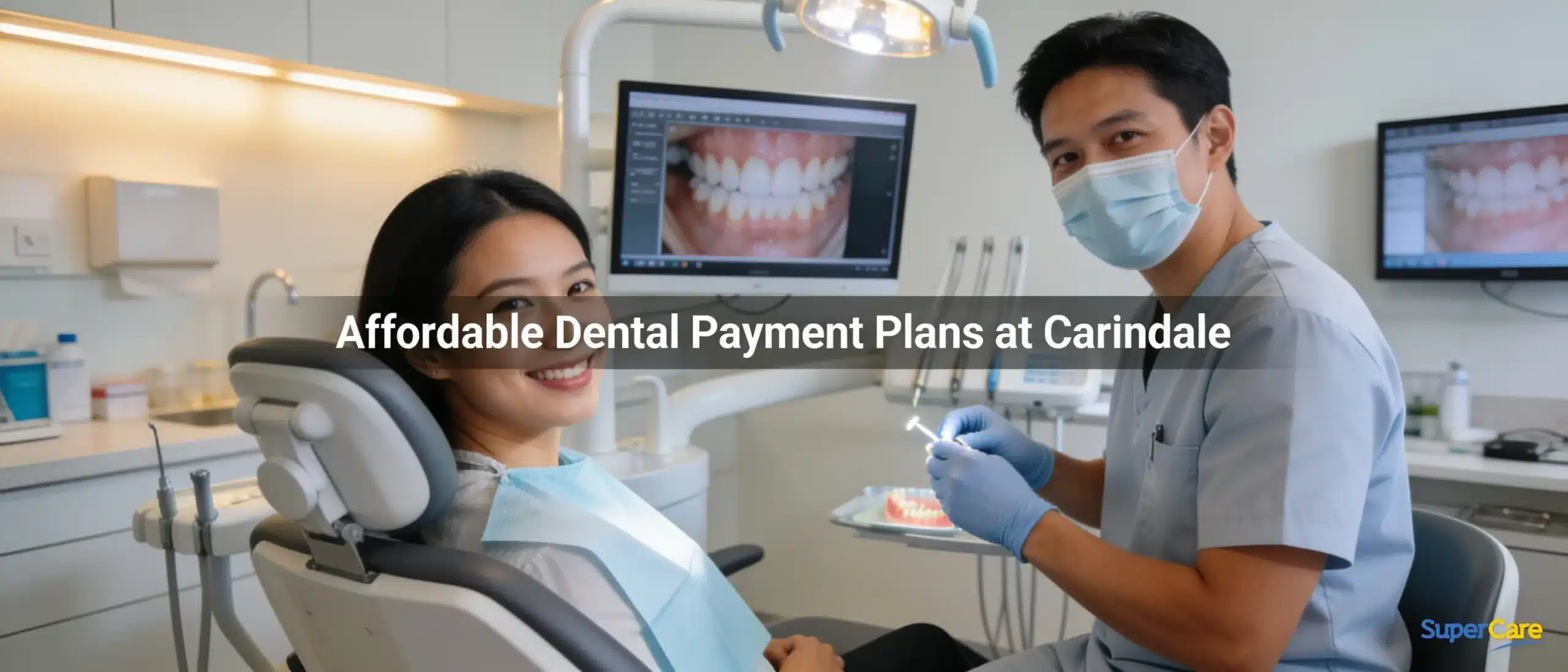 Dental Nook is located in Carindale, Queensland, serving patients across Brisbane's south side.; Paying