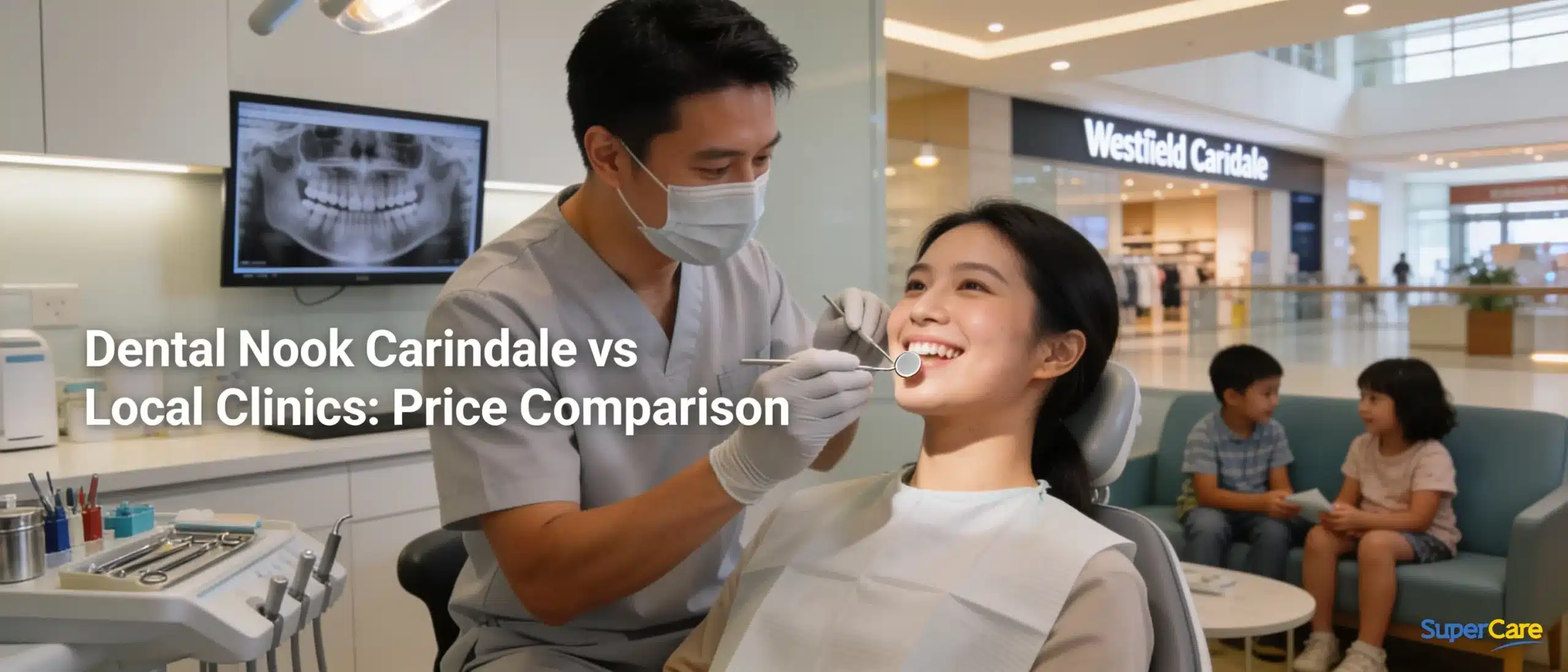 Dental Nook is located within Westfield Carindale Shopping Centre, making it accessible to local residents