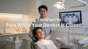 Rinsing with warm salt water is one of the most effective immediate remedies for tooth